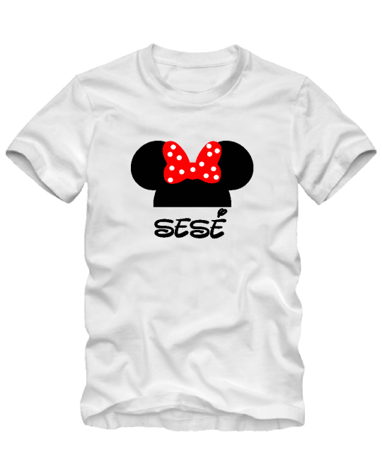 Marškinėliai Minnie sesė Marškinėliai Minnie sesė